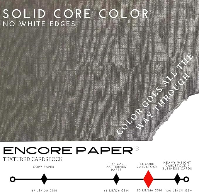 Dolphin—12x12 Textured Cardstock | 80lb Textured Gray Scrapbook Paper | Premium Cardstock for Cricut Cutting | 25 Sheets