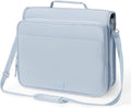 SUNEE Zipper Binder 3 Ring 2-Inch in Dusk Blue Features a Shoulder Strap, 13 Inch Laptop Pocket, with Multiple Storage Pockets. Ideal Organizer for Middle School Students