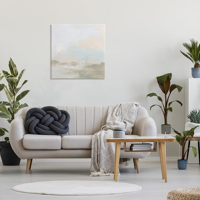 Stupell Industries Modern Neutral Landscape, 30 x 30 Inch Canvas Wall Art | Stupell Industries · By June Erica Vess · Ready to hang · Clean modern decor for living room or office · Made in USA