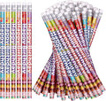 Happy Birthday Pencils Colorful Birthday Pencil for Students Birthday Pencil for Teacher Classroom Birthday Party Supplies, 6 Style (120)