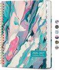 ZOTIA Academic Planner 2026-2027, Monthly & Weekly Jul 2026-Jun 2027 | Candy Marble, 6.3" x 8.5" Calendar Planner for Women, Hardcover Pretty Organizer for Women, School Office Home Supplies