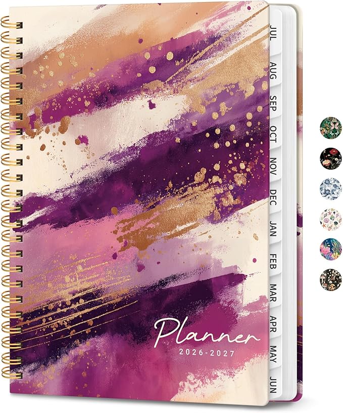 ZOTIA Planner 2026-2027, Jul 2026-Jun 2027 Weekly & Monthly Calendar