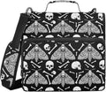 Zipper Binder Bag 3 Ring File Folder Portfolio Organizer Zippered Binder Bags with Strap Fits Laptop Women Men