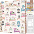 bloom daily planners 2027 Planner for Women (8.5" x 11") - Weekly & Monthly Calendar Year (January to December) Softcover Agenda Book Organizer with Stickers & Stencil - Sit. Stay. Plan.
