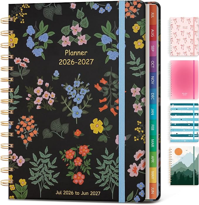 Planner 2026-2027 Weekly & Monthly Academic Planner, 6" x 8.3"