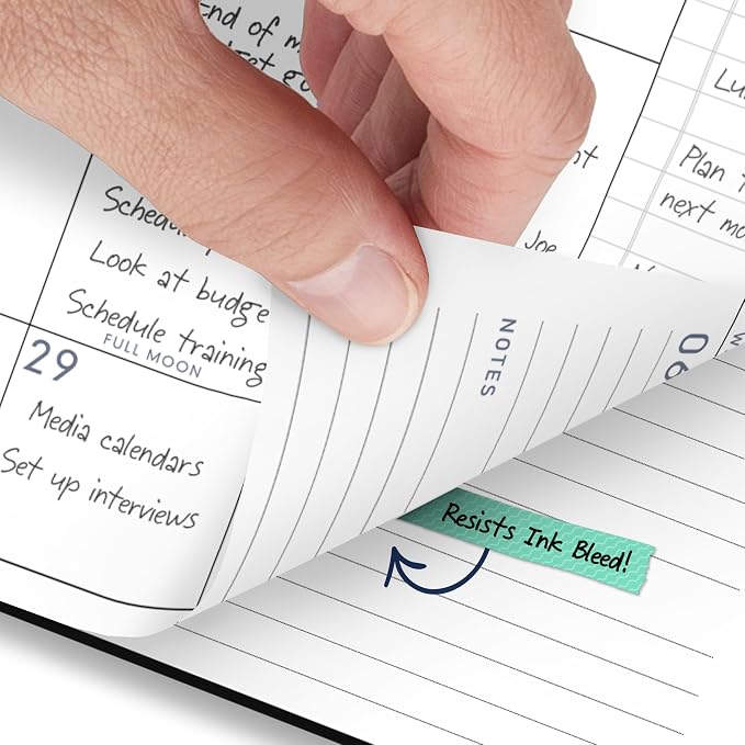 AT-A-GLANCE 2027 Planner, Weekly & Monthly, 7" x 8.75", Contemporary Lite, Black (7054XL0527)