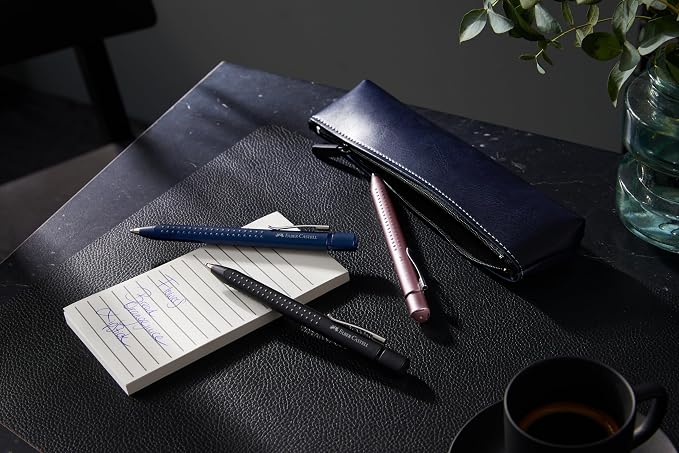 Faber-Castell Grip 2011 Fountain Pen - Medium Nib, Classic Blue