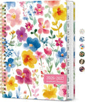 Taja Planner 2026-2027, Jul 2026-Jun 2027 Monthly & Weekly Calendar Planner | 8.5" x 11", Hardcover Academic Calendar, Teacher Student Agenda Book with Tabs, School Office Supplies, Bloom Floral