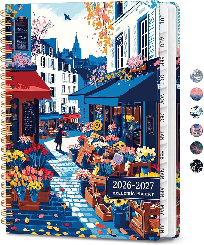 ZOTIA Planner 2026-2027 Weekly & Monthly Calendar Planner Jul 2026-Jun 2027