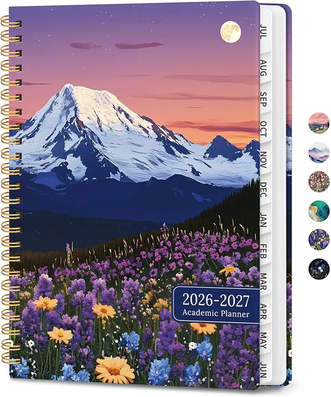 ZOTIA Planner 2026-2027 Weekly & Monthly Calendar Planner Jul 2026-Jun 2027