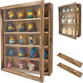 11x14 Shadow Box Frame with Removable Shelves,Collectible Display Shelves Case,Military Challenge Coin Display Case,Wood Shadow Boxes Display Cases for Keepsake,Pictures