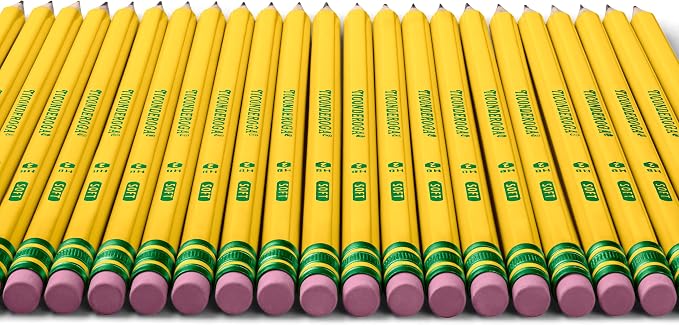 Ticonderoga Wood-Cased Pencils, Pre-Sharpened