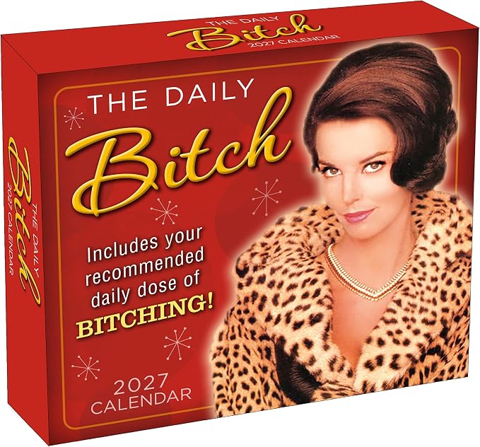 The Daily B 2027 Daily Desk Calendar: Boxed Page-a-Day Humor Calendar with Sarcastic Quotes, Bold Attitude & Snarky Sayings