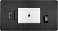 ANECDOTE Vegan Leather Desk Pad - 31.5"x17" Desk Mat for Your Office. This Quality Large Mouse Pad has Chic Elegance, Professional Look & Satisfying Touch - The Perfect Leather Mouse Pad for You!