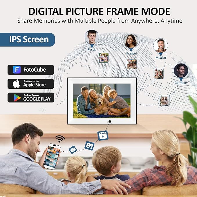 10.1" Smart Digital Calendar Family Planner with Rewards