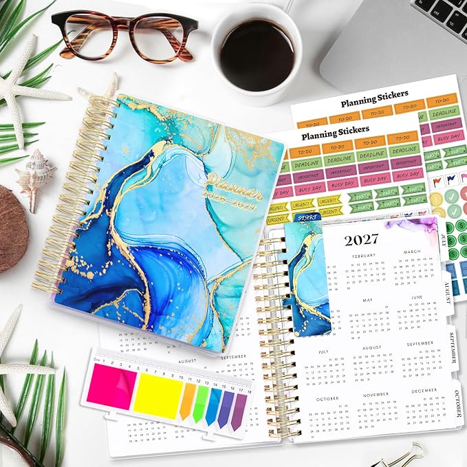 Planner 2026-2027, 18 Months Academic Daily Weekly Monthly Calendar Planner