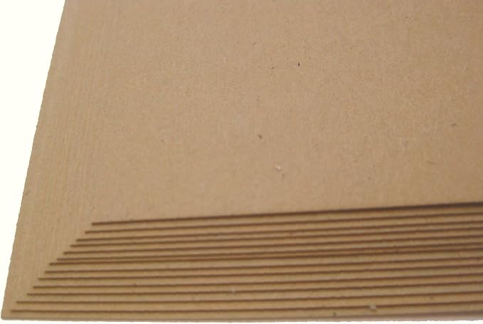 500 Brown Kraft Fiber 80# Cover Paper Sheets - 4" X 6" (4X6 Inches) Photo|Card|Frame Size - Rich Earthy Color with Natural Fibers - 80lb/pound Cardstock - Smooth Finish