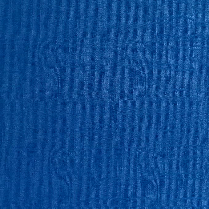 Lapis—12x12 Textured Cardstock | 80lb Textured Blue Scrapbook Paper | Premium Cardstock for Cricut Cutting | 25 Sheets
