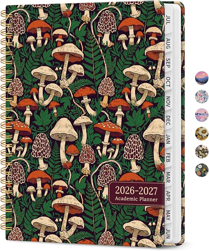Planner 2026-2027, Monthly & Weekly Jul 2026-Jun 2027 Planner Calendar