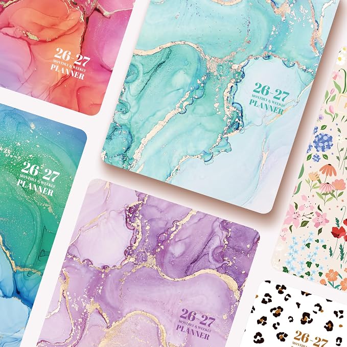Forvencer Planner 2026-2027, July 2026 - June 2027,8.5x11" Calendar Planner | Weekly and Monthly, Hardcover Planning book with Monthly Tabs, Cute Journal Organizer Notebook for Office School, A4 Size