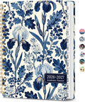 Planner 2026-2027, Academic Year Monthly & Weekly Planner Caledndar, July 2026 - June 2027, Hardcover Large Planning Agenda Book with Tabs for School Office Supplies, 8.5" x 11" - Blue Heirloom