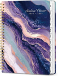 ZOTIA Academic Planner 2026-2027, Monthly & Weekly Jul 2026-Jun 2027 | Amethyst Flow, 6.3" x 8.5" Calendar Planner for Women, Hardcover Pretty Organizer for Women, School Office Home Supplies