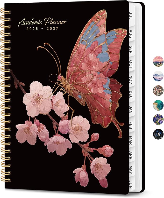 ZOTIA Planner 2026-2027 Weekly & Monthly Calendar Planner Jul 2026-Jun 2027