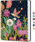 Planner 2026-2027, Academic Year Monthly & Weekly Planner Caledndar, July 2026 - June 2027, Hardcover Large Planning Agenda Book with Tabs for School Office Supplies, 8.5" x 11" - Humming Glow