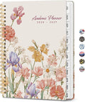 ZOTIA Academic Planner 2026-2027, Monthly & Weekly Jul 2026-Jun 2027 | Bloom Planner, 6.3" x 8.5" Calendar Planner for Women, Hardcover Pretty Organizer for Women, School Office Home Supplies