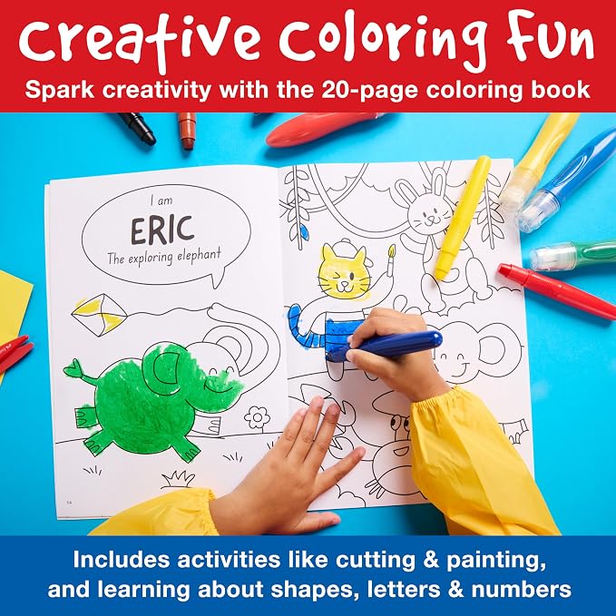 Faber-Castell Little Creatives ArtPlay Set, 15 Piece Kids Art Set