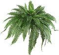 Nearly Natural 48 in Artificial Boston Fern Hanging Plant (Set of 2) | Lush Realistic Fronds, Maintenance-Free, Planter not included, Office and Home Decor