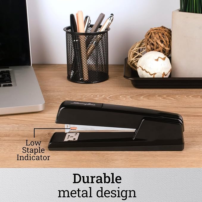 Swingline Stapler, 747, Classic, 20 Sheet Capacity, Metal, Black (74771)