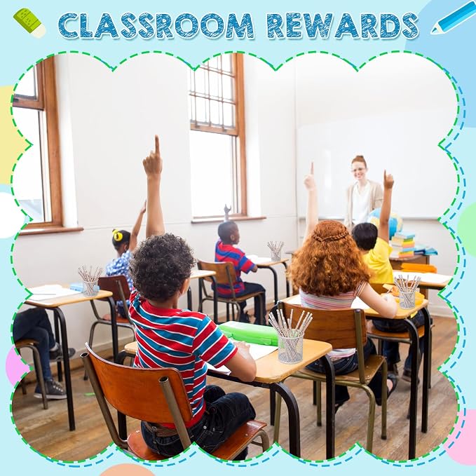 Tenceur 24 Set Back to School 1st Graders Pencils & Cards Gifts Bulk