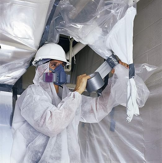 3M Reusable Respirator Half Facepiece 7503, NIOSH, Large | 3M Cool Flow Valve, Dual Airline Supplied Air Compatible, Integrated Dropdown Suspension, Bayonet Connections