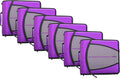 Case-it School Zipper Binder | 3" O-Rings | 600-Sheet | D-146 Deep Purple | Mighty Zip Tab, 5-Subject Expanding File Folder, Multiple Pockets, Storage Organizer, Shoulder Strap, 6-Pack, Office