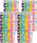 96pcs Pencils with Eraser Flowers Wood Pencils Bulk for Halloween Office Supply (Flowers, 96)