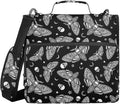 Zipper Binder Bag 3 Ring File Folder Portfolio Organizer Zippered Binder Bags with Strap Fits Laptop Women Men