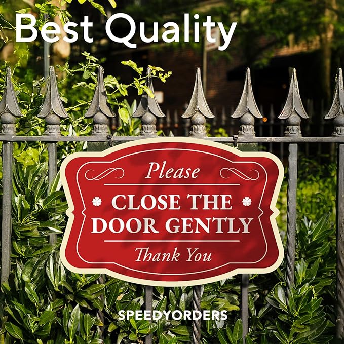 Custom Decorative Outdoor Metal Signs - Personalized Aluminum Signs - Waterproof 14x10 In Design 3 Red Brick