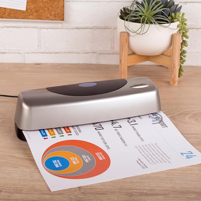 Swingline Electric Hole Puncher 3 Hole, 15 Sheet Capacity Three Hole Punch 3 Ring, Black & Silver (74515)
