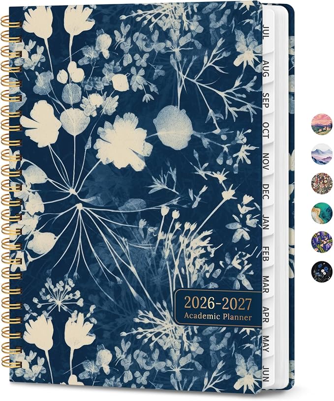 ZOTIA Planner 2026-2027 Weekly & Monthly Calendar Planner Jul 2026-Jun 2027