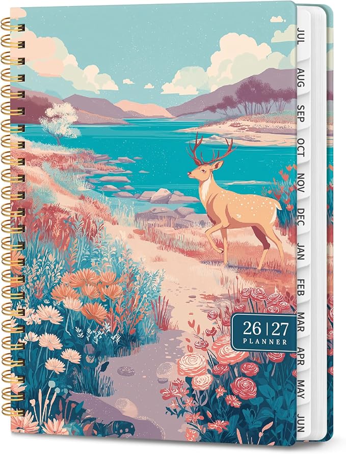 ZOTIA Planner 2026-2027 Weekly & Monthly Calendar Planner Jul 2026-Jun 2027