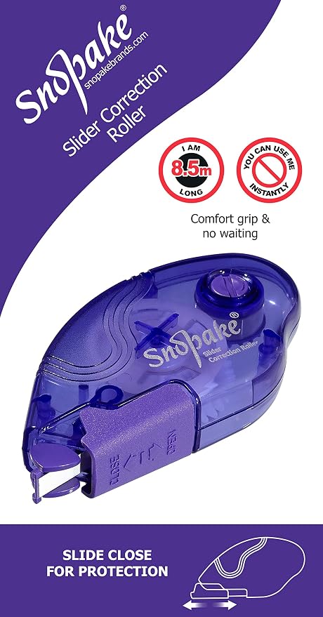 Snopake 5 mm x 8.5 m Slider Correction Roller