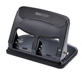 Bostitch Office EZ Squeeze Heavy Duty 3-Hole Punch for Home Office & School, 40-Sheet Capacity, One-Touch Reduced Force, Sleek Black Design