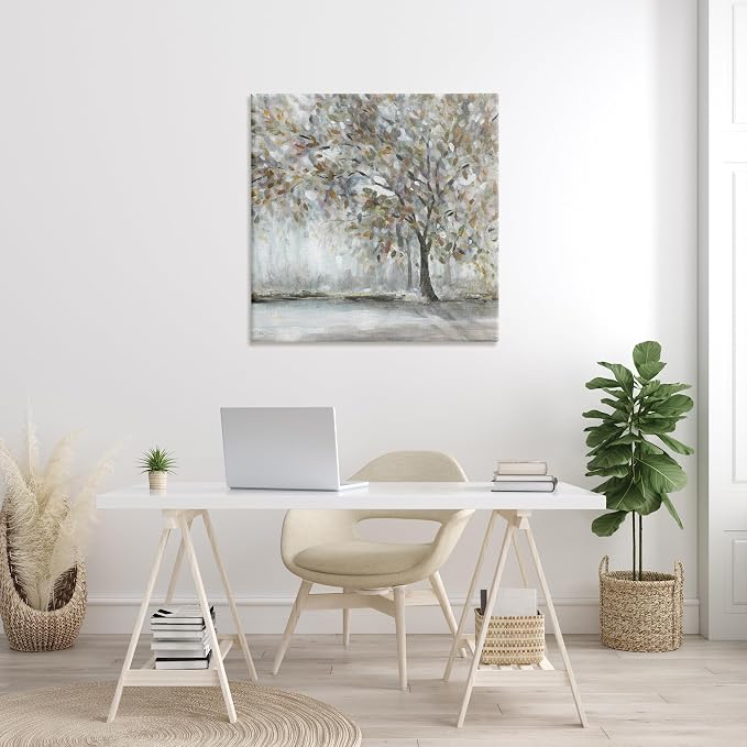 Stupell Industries Woodland Tree Nature, 36 x 36 Inch Canvas Wall Art | Stupell Industries · By Carol Robinson · Ready to hang · Rustic nature decor for living room or office · Made in USA