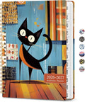 ZOTIA Academic Planner 2026-2027, Monthly & Weekly Jul 2026-Jun 2027 | Playful Noir, 6.3" x 8.5" Calendar Planner for Women, Hardcover Pretty Organizer for Women, School Office Home Supplies
