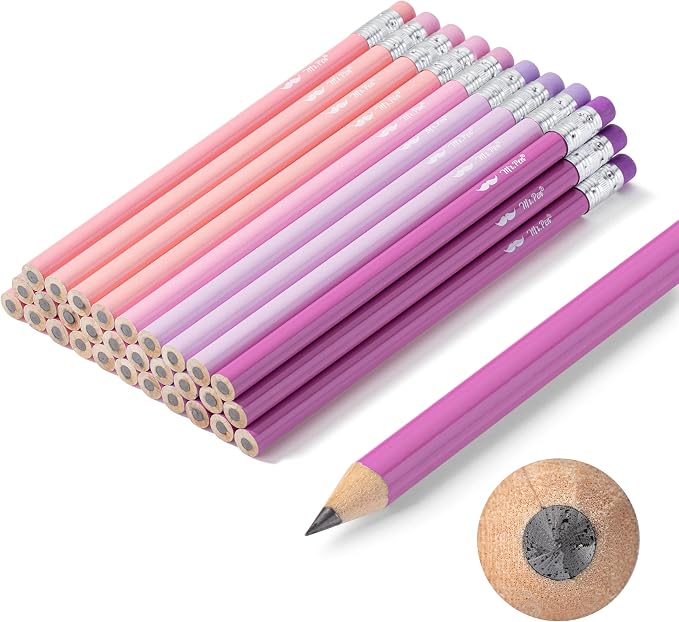 Mr. Pen- Jumbo Pencils, 30 Pack, Colorful Barrels
