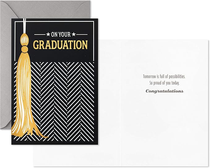 Hallmark Birthday and Graduation Cards Assortment (32 Cards with Envelopes)