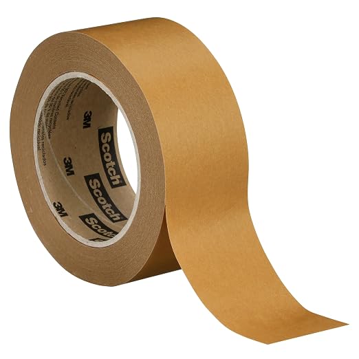 3M Scotch Performance Paper Box Sealing Tape 570, 1.9 in x 55 yd, 1 Roll