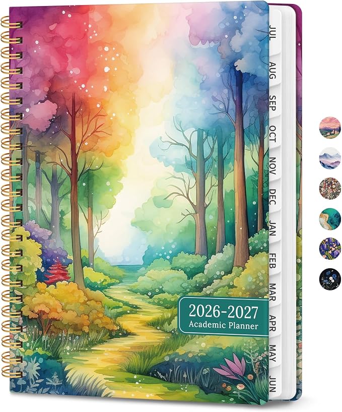 ZOTIA Planner 2026-2027 Weekly & Monthly Calendar Planner Jul 2026-Jun 2027