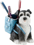 Funny Dog Pen Holder, Pen Holder for Desk Cute, Pencil Holders, Schnauzer Gifts for Women Men Dog Lover Gifts Desk Pen Organizer for Home Office School Decoration